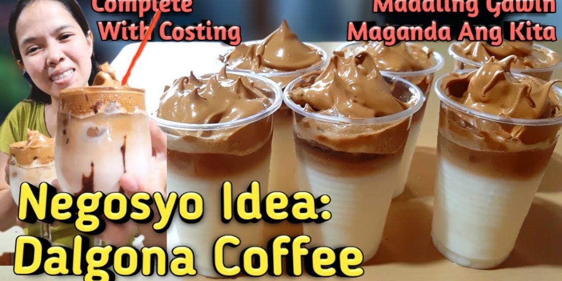 Dalgona Coffee Paano Negosyuhin? | Complete with Costing | Sideline & Homebased Business