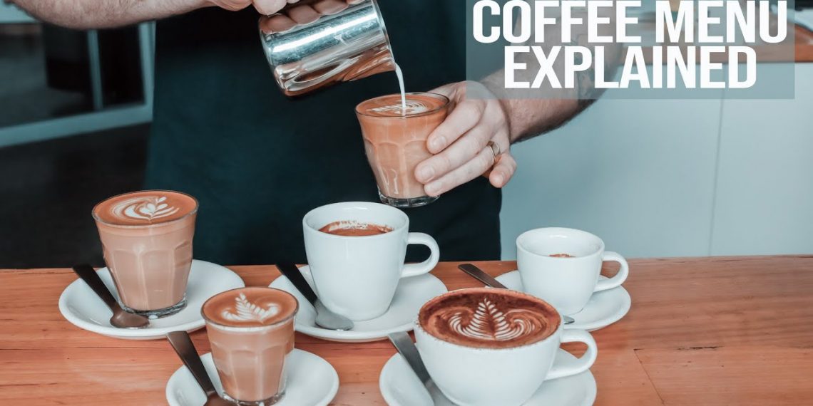Coffee Menu Explained   What the most common coffees are and how to make them
