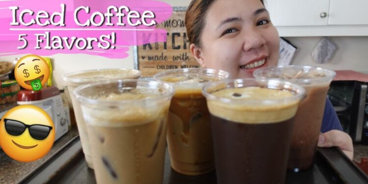 ICED COFFEE Recipe for Business